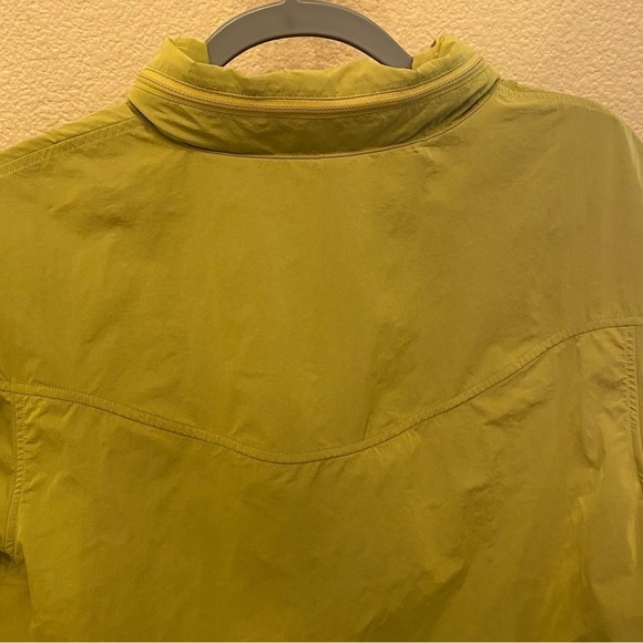 LULULEMON Women Evergreen Anorak Dew Green Packable Hoodie Windbreaker Size 12 - Picture 6 of 8